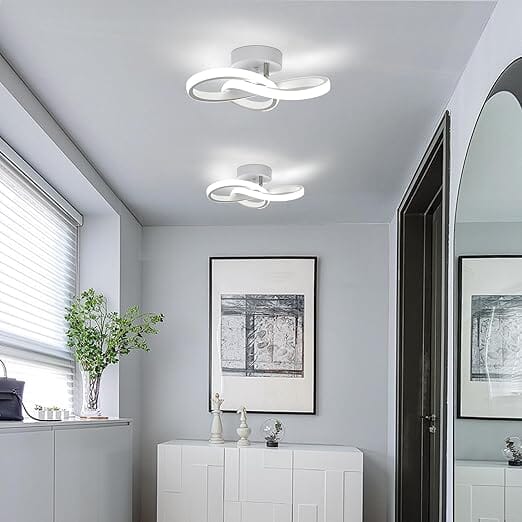 Plafonnier LED - ModernLampStyle™- Clover Blanc