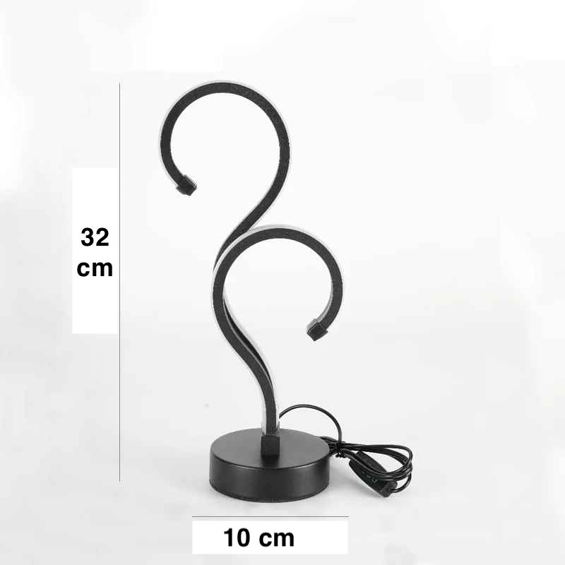 lampe de chevet crochet dimension 32 cm sur 10 cm
