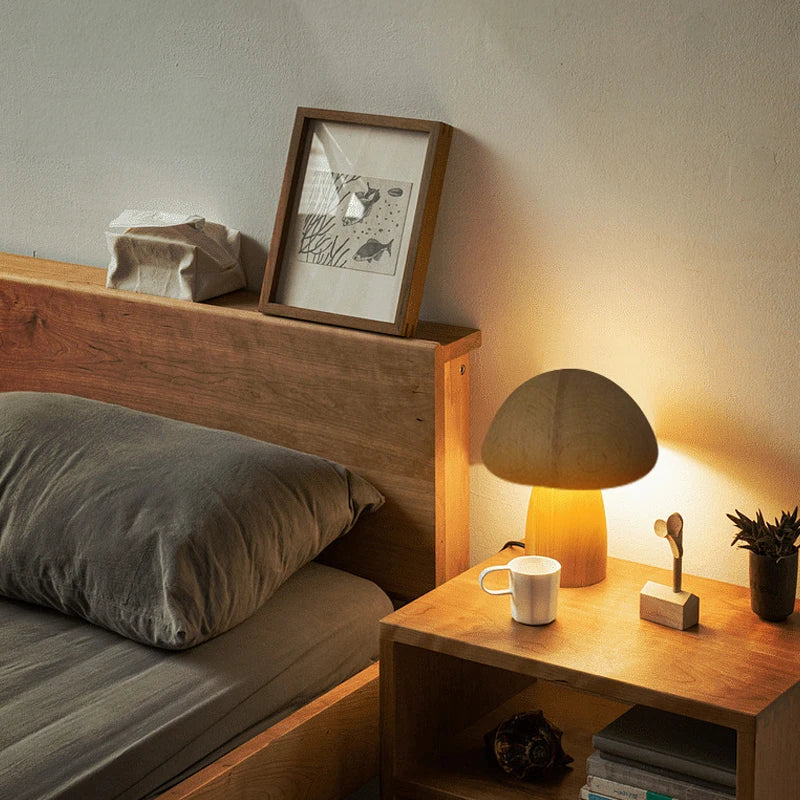Lampes de chevet - Champibois™ - petit hêtre