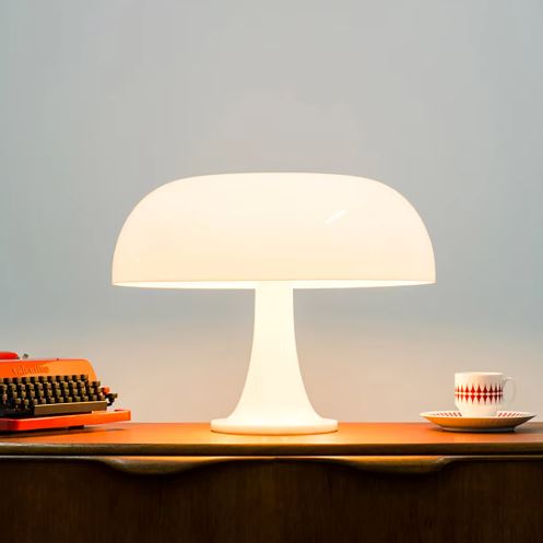 Lampe de Chevet - MinimalistMushroomTableLamp™ - Blanc