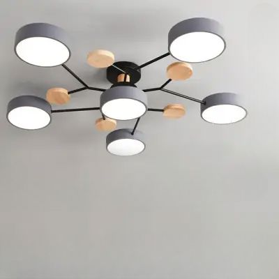 Plafonnier LED - LEDChandelier™ - Gris