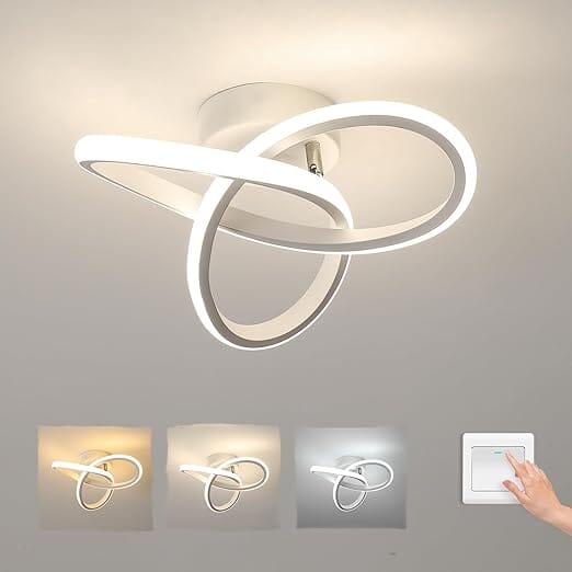Plafonnier LED - ModernLampStyle™- Clover Blanc