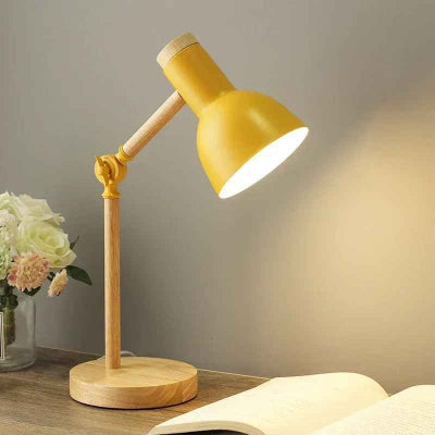 Lampe de bureaux jaune Giralumi