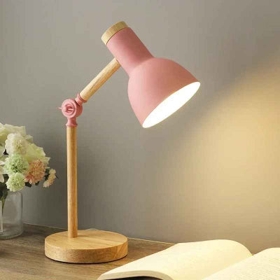 Lampe de bureaux rose Giralumi