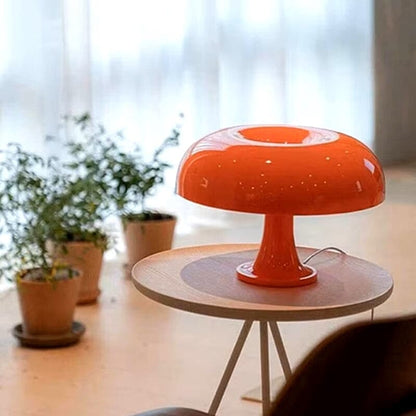 Lampe de Chevet - MinimalistMushroomTableLamp™ - Rouge