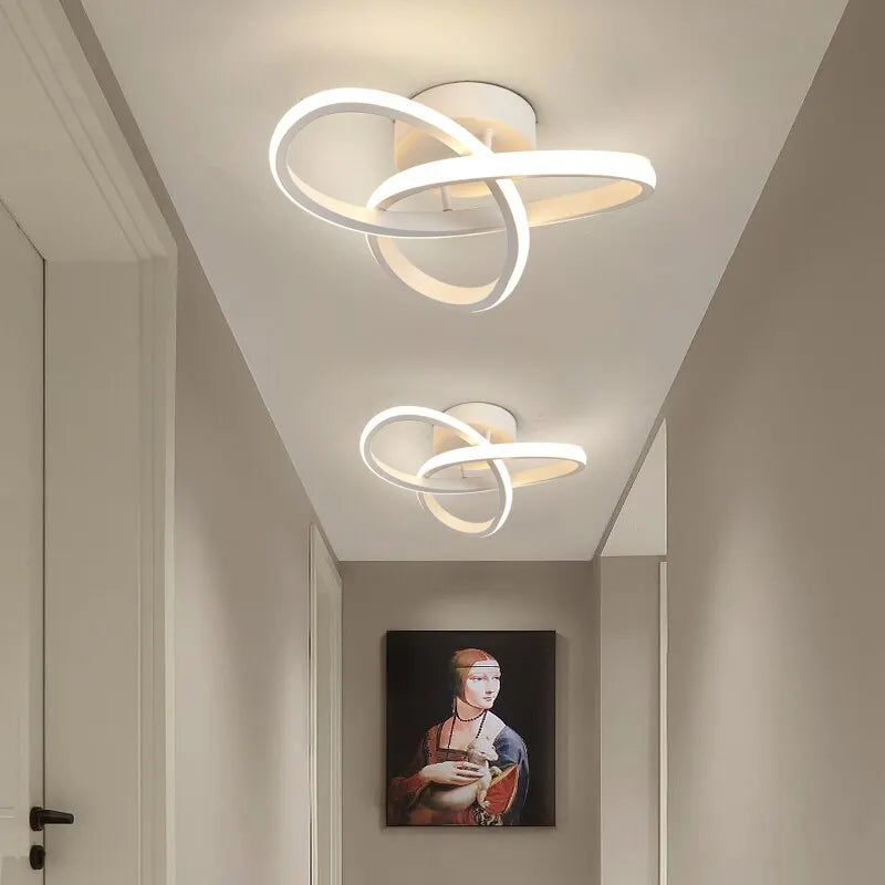 Plafonnier LED - ModernLampStyle™- Clover Blanc