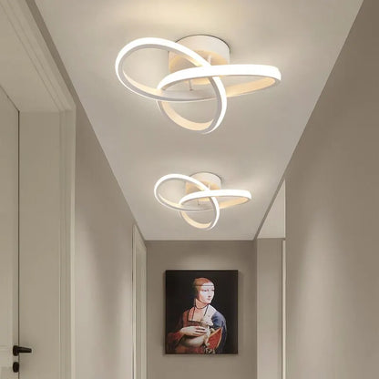 Plafonnier LED - ModernLampStyle™- Clover Blanc
