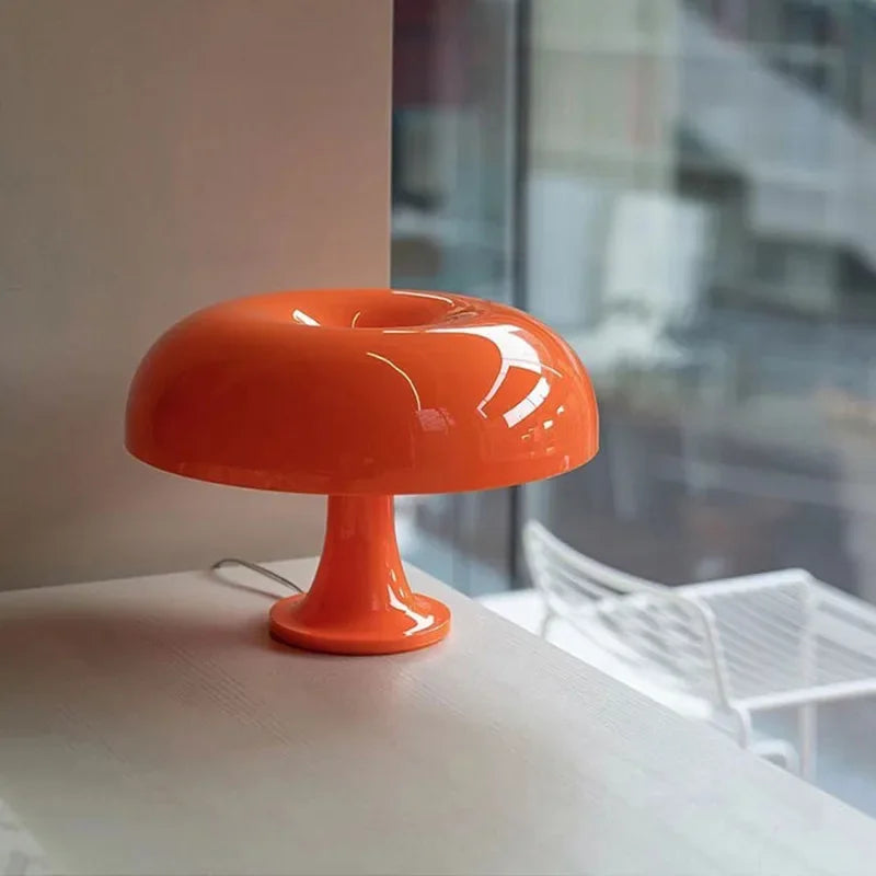 Lampe de Chevet - MinimalistMushroomTableLamp™ - Rouge