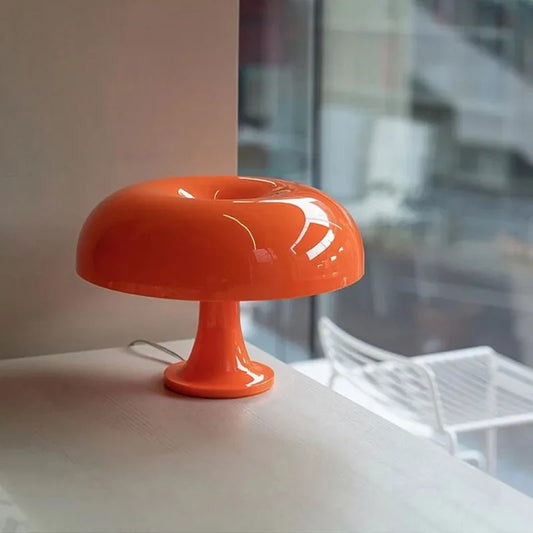Lampe de Chevet - MinimalistMushroomTableLamp™ - Rouge