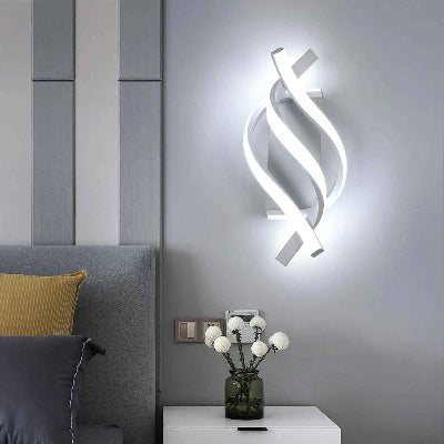 applique murale Feuille dans salon