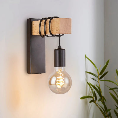 applique murale bois Moderne fixation mur