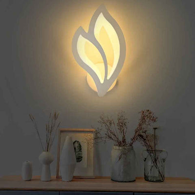 applique murale chambre illuminée au dessus meuble