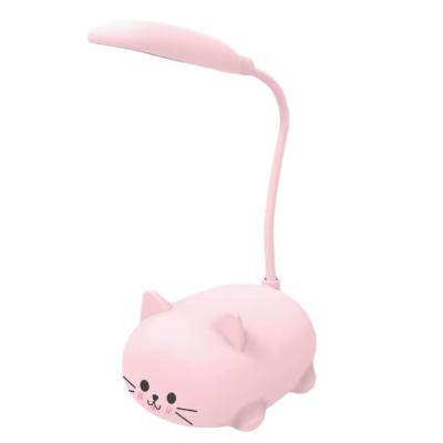 lampe de bureau enfant lamcat rose