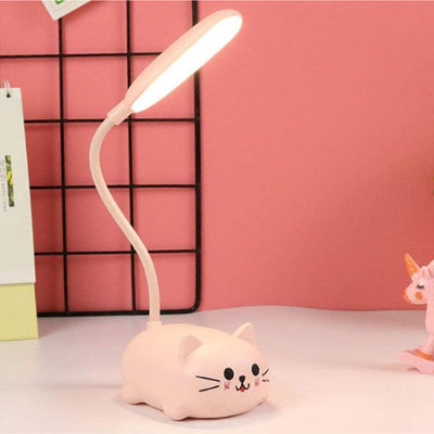 lampe de bureau enfant lamcat sur bureau