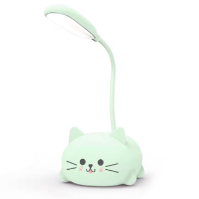 lampe de bureau enfant lamcat verte