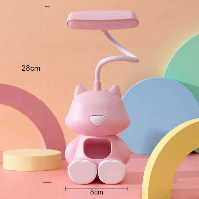 lampe de bureau enfant lampours rose