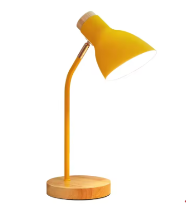 lampe de bureaux Clumi couleur jaune