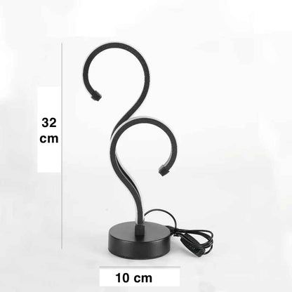 lampe de chevet crochet dimension 32 cm sur 10 cm