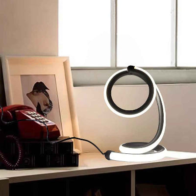 lampe de chevet number lumière blanche décoration meuble entrée avec ancien téléphone