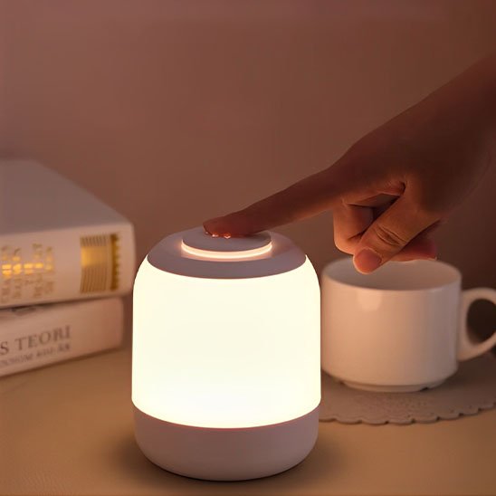 lampe de chevet tactile Box bouton tactile