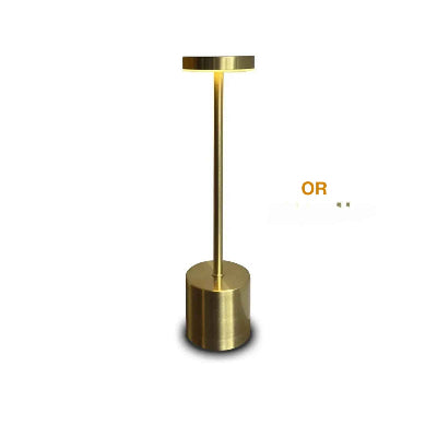 lampe de table doré