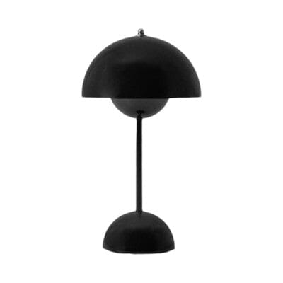 lampe de table rechargeable noire Invitation