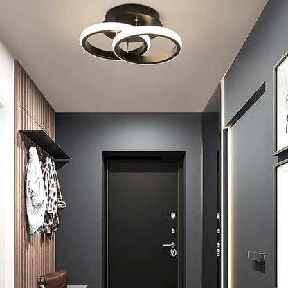 Plafonnier LED - ModernLampStyle™ - Cercle Noir